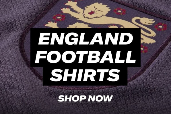 Shop England Football Shirts