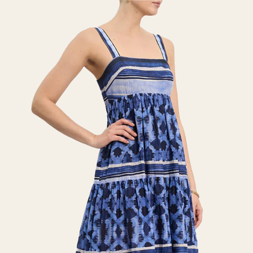 Shiloh Printed Midi Dress - Rebecca Vallance