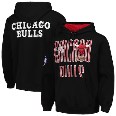  Mitchell & Ness Black  Hardwood Classics OG 2.0 Pullover Hoodie