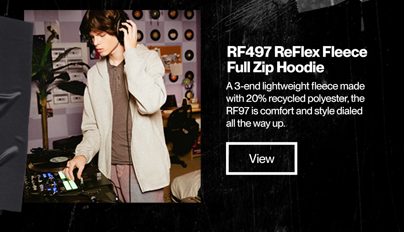 RM497 Reflex Fleece Full Zip Hoodie