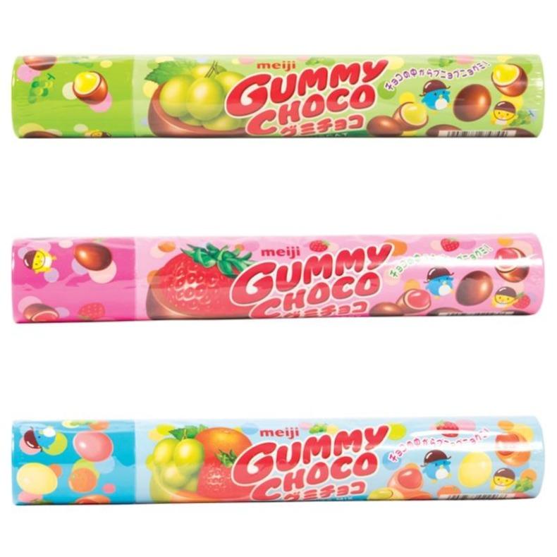 Image of Meiji Japan Choco Gummy Candy Tube