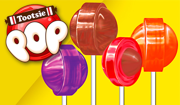 127408 - Tootsie Pops - Original Flavors Assortment: 100-Piece Box