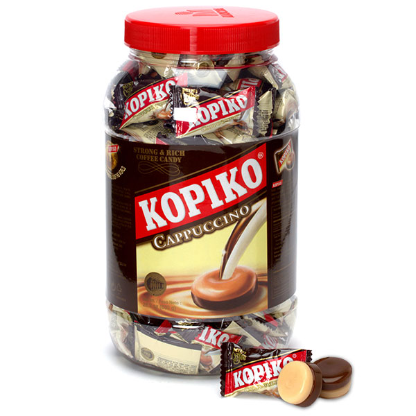 125985 - Kopiko Coffee Candy - Cappuccino: 200-Piece Tub