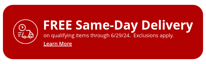 FREE Same-Day delivery on qualifying items through 6/29/24.