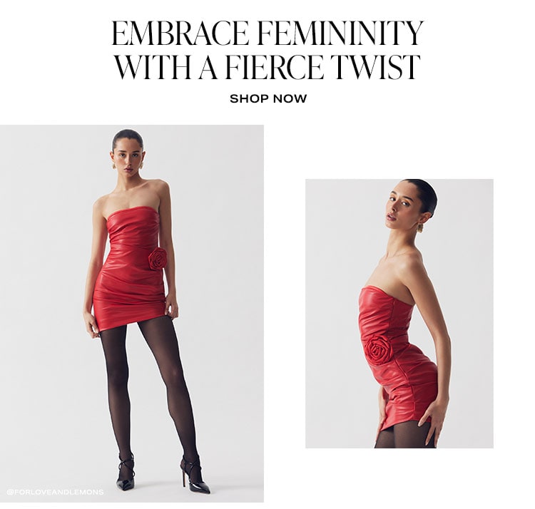 Embrace Femininity With a Fierce Twist - Shop Now