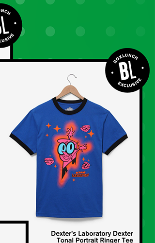 Dexter's Laboratory Dexter Tonal Portrait Ringer Tee