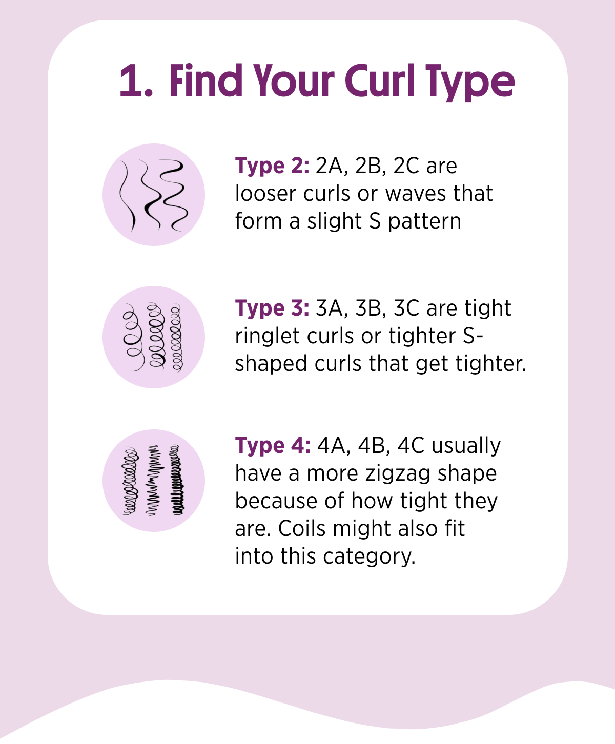 1. Find Your Curl Type