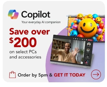 Save over $200 on select PCS