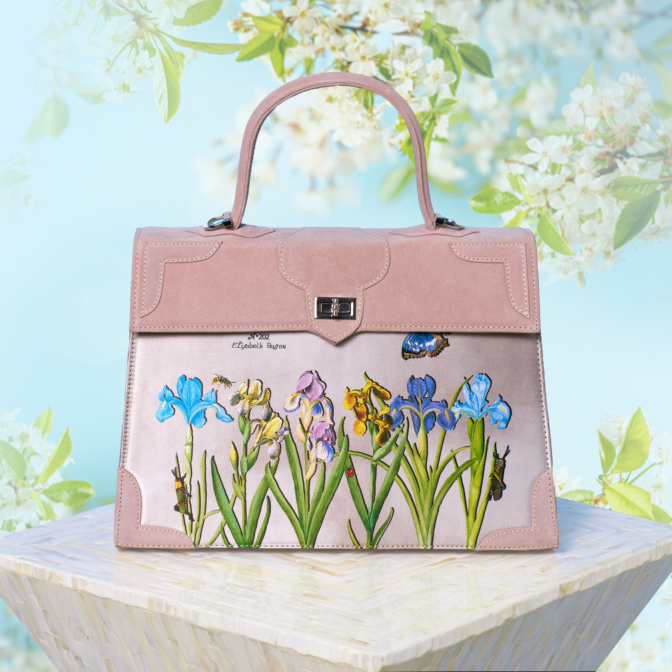 Banner-Marquise Paris Handbag Iris