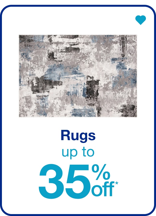 Rugs Up to 35% Off â€” Shop Now!