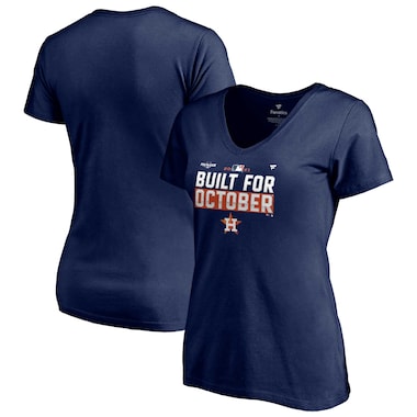  Fanatics Branded Navy  2021 Postseason Locker Room Plus Size V-Neck T-Shirt