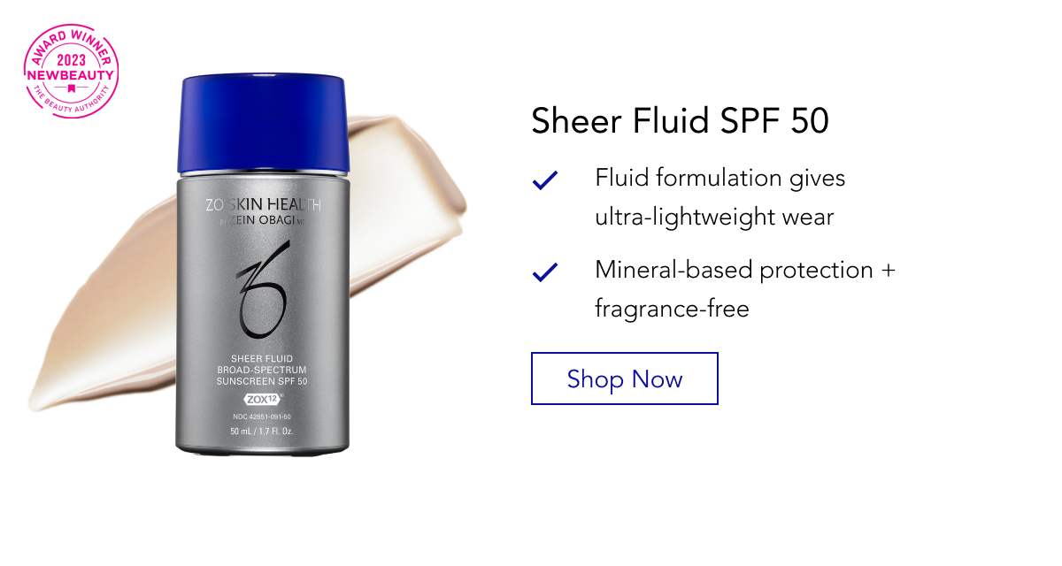 Sheer Fluid SPF 50 - Shop Now