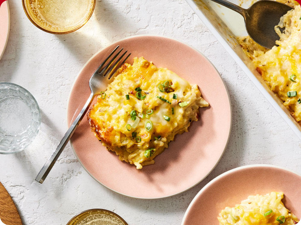 Cheesy Hashbrown Breakfast Bake