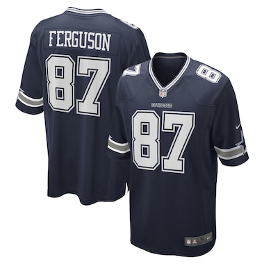  Nike Jake Ferguson Navy  Game Jersey