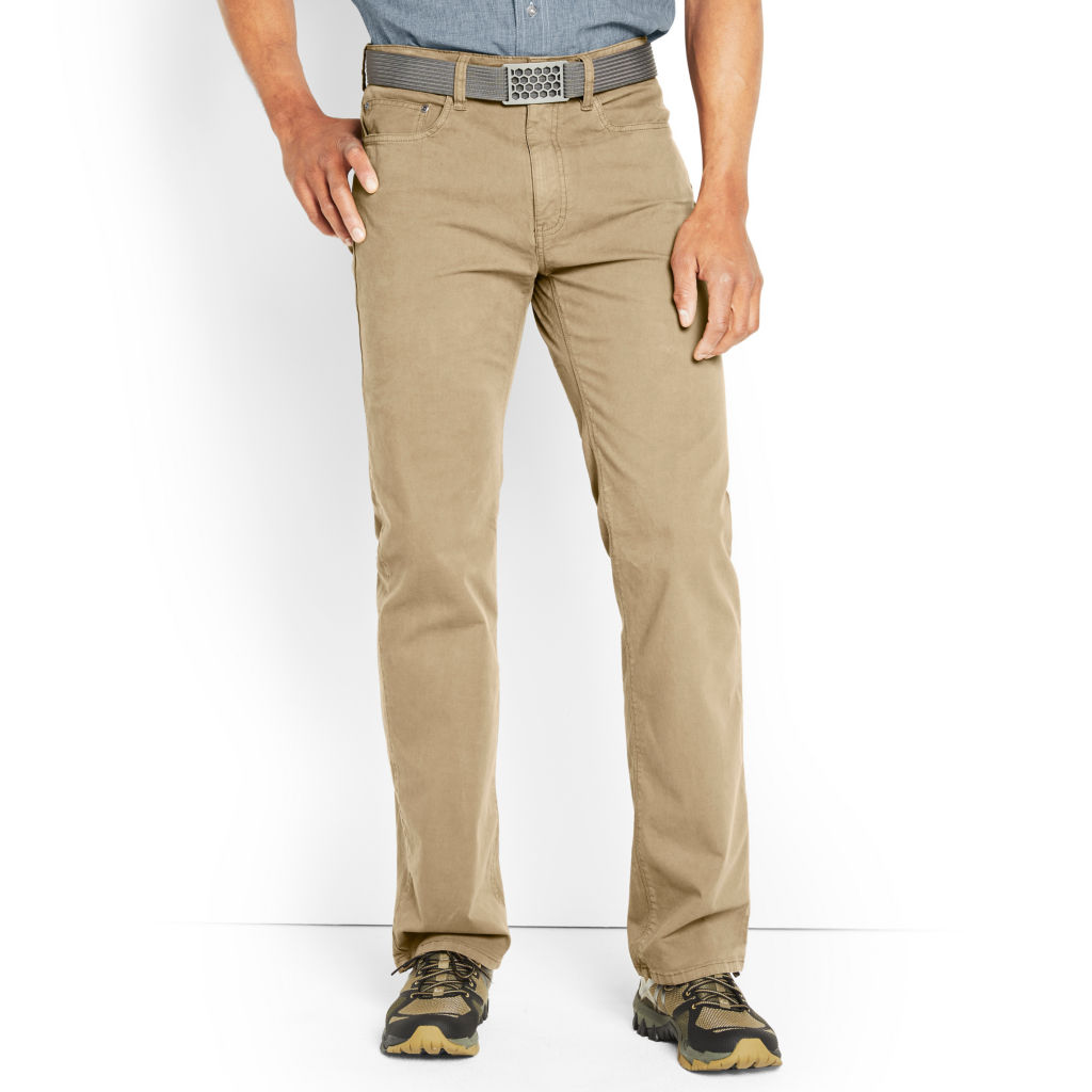 Men's 5-Pocket Stretch Twill Pants