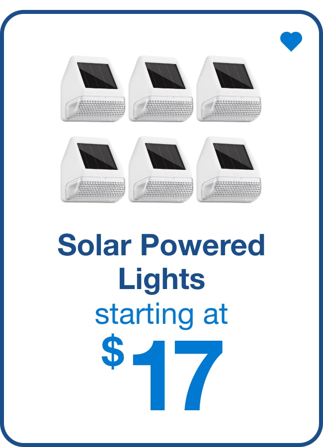 Solar Powered Lights â€” Shop Now