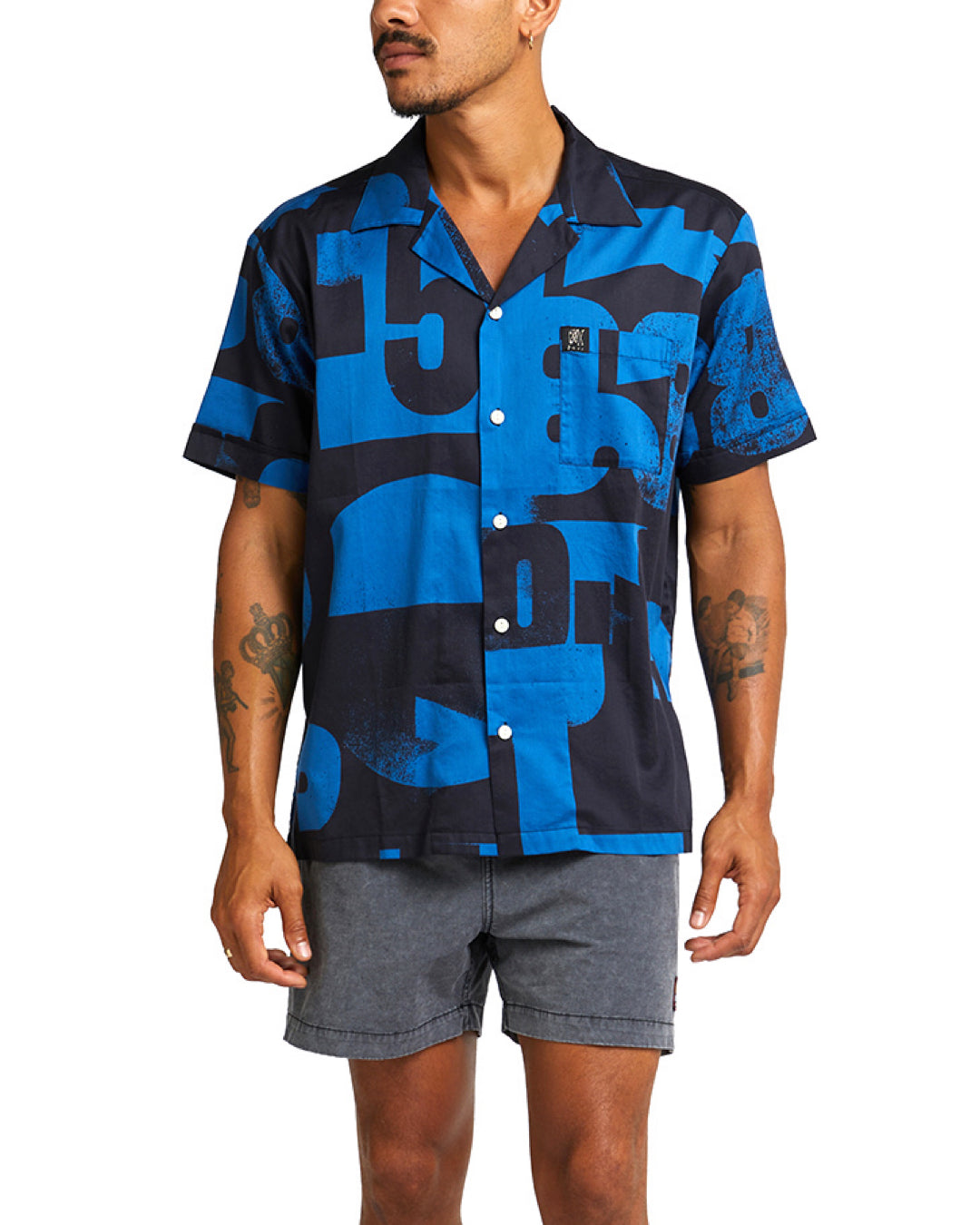 Image of Arithmetic Shirt - Blue