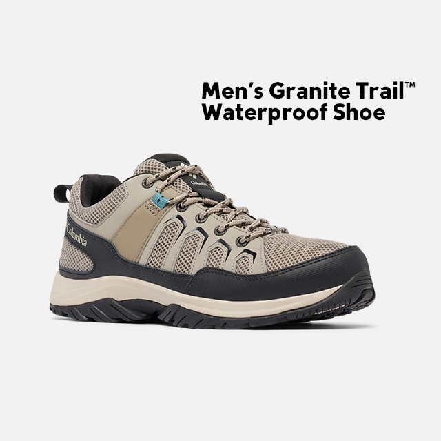 Granite Trail waterproof shoe for men