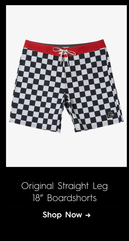 Original Straight Leg 18" Boardshorts