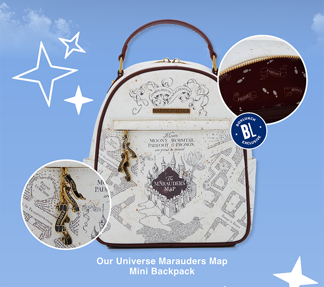 Our Universe Marauders Map Mini Backpack