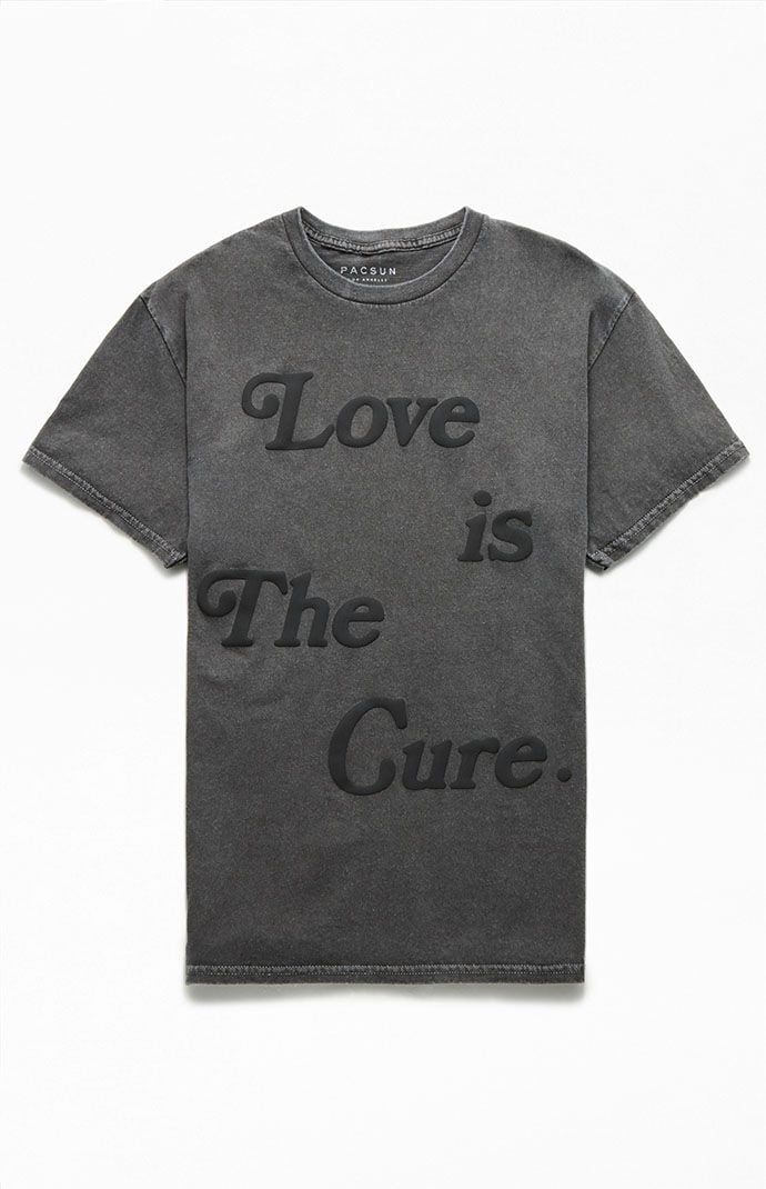 Image: Love Is The Cure Puff Graphic T-Shirt