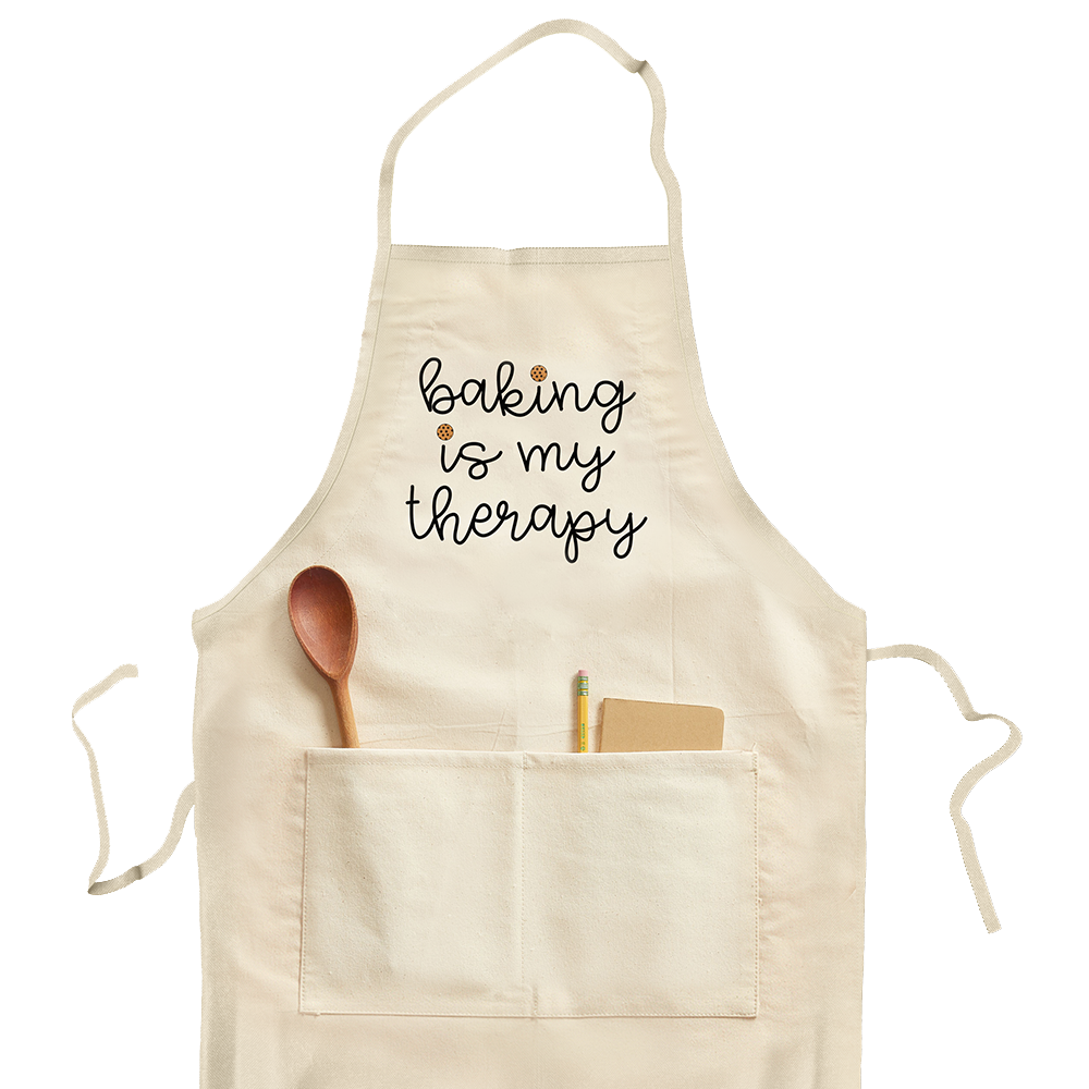 Baking is my Therapy apron