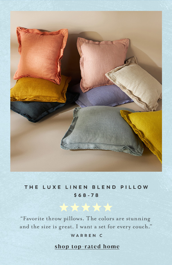 Linen pillows. Shop top-rated home.