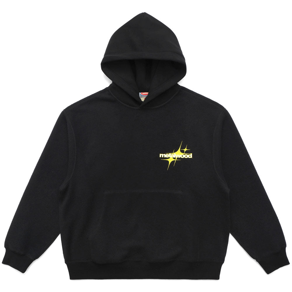 Image of Reverse Twinkle Hooded Sweatshirt 'Black'