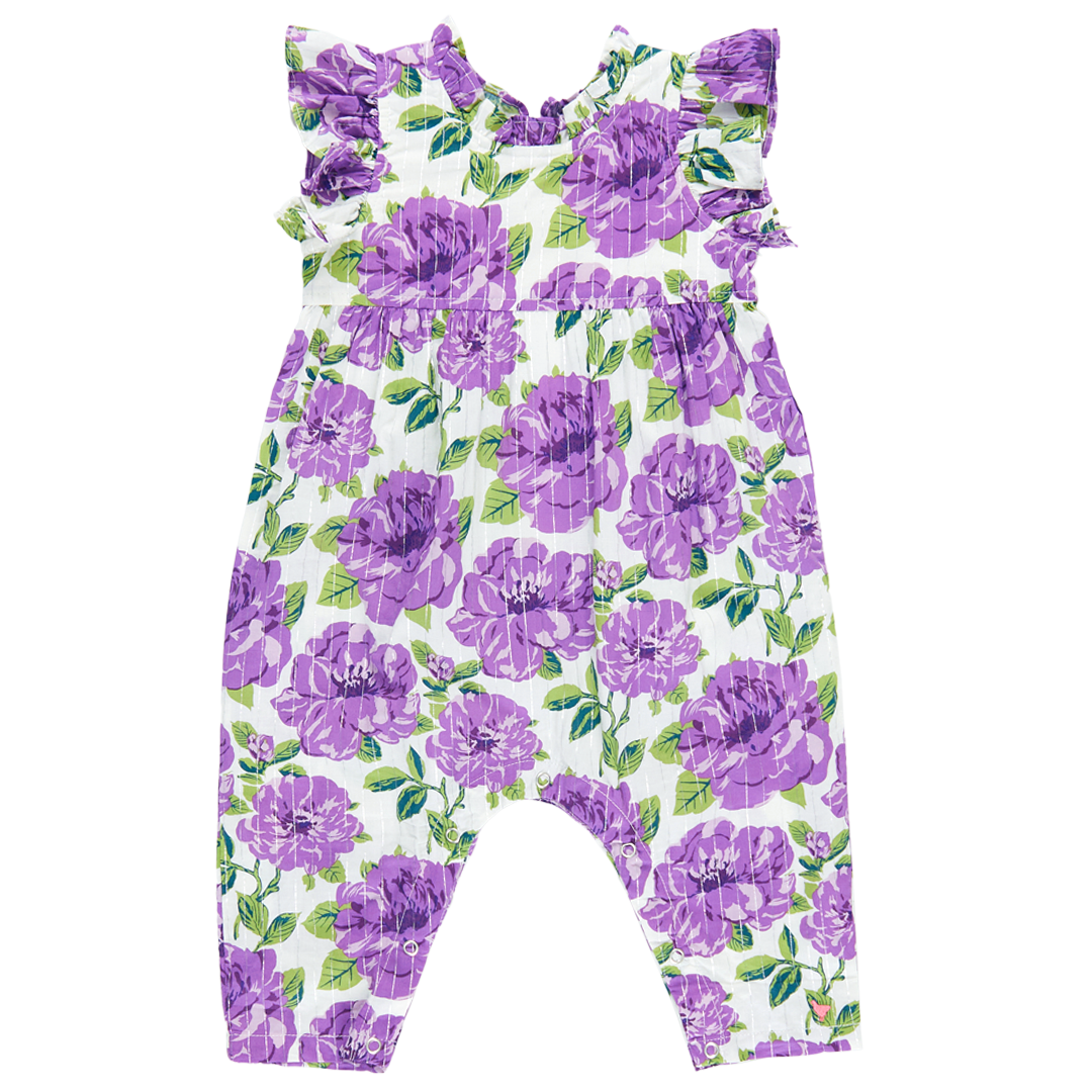 Image of Baby Girls Jennifer Jumper - Purple Peonies