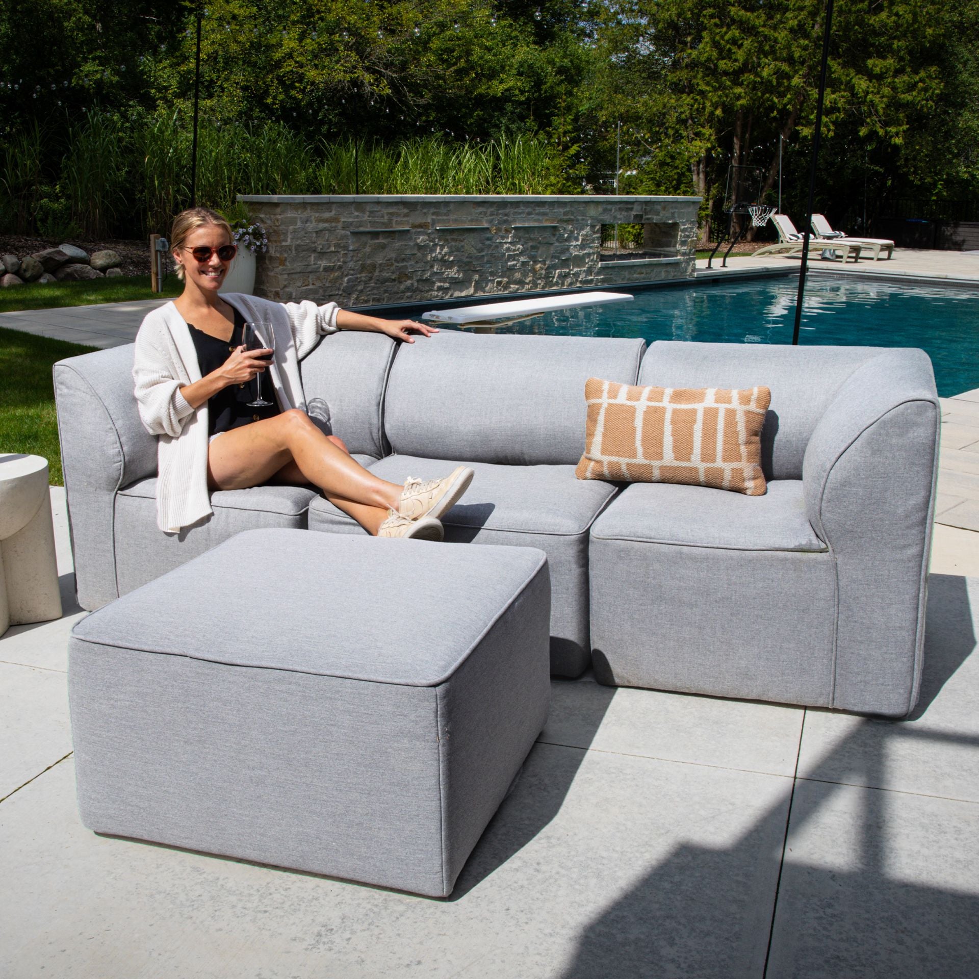 Image of Patio 4pc Sectional