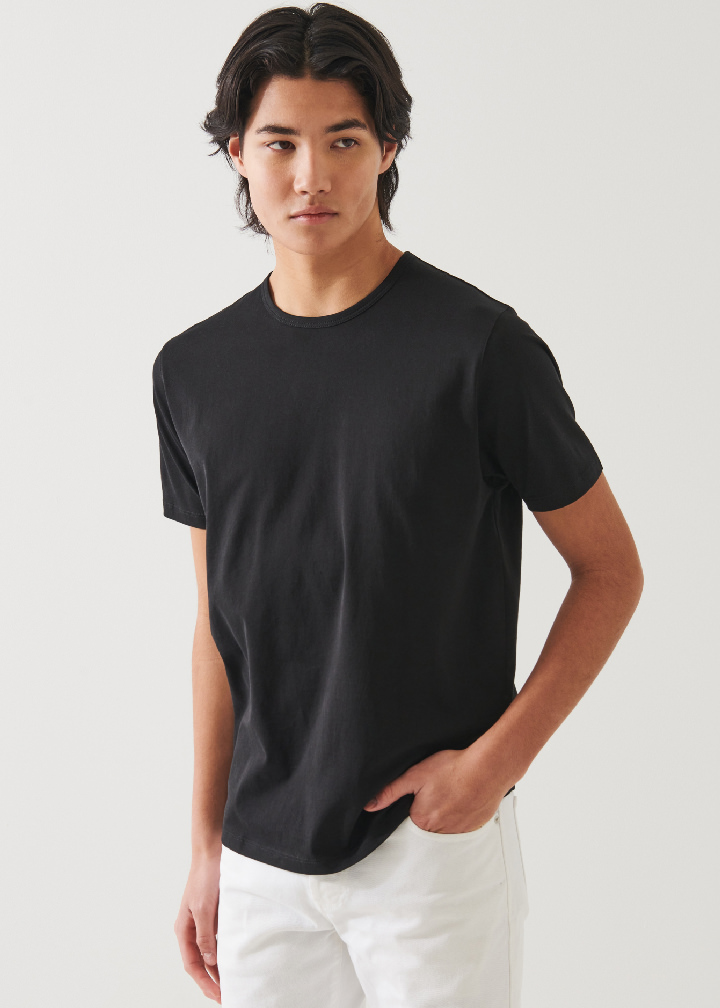 MERCERIZED PIMA COTTON T-SHIRT