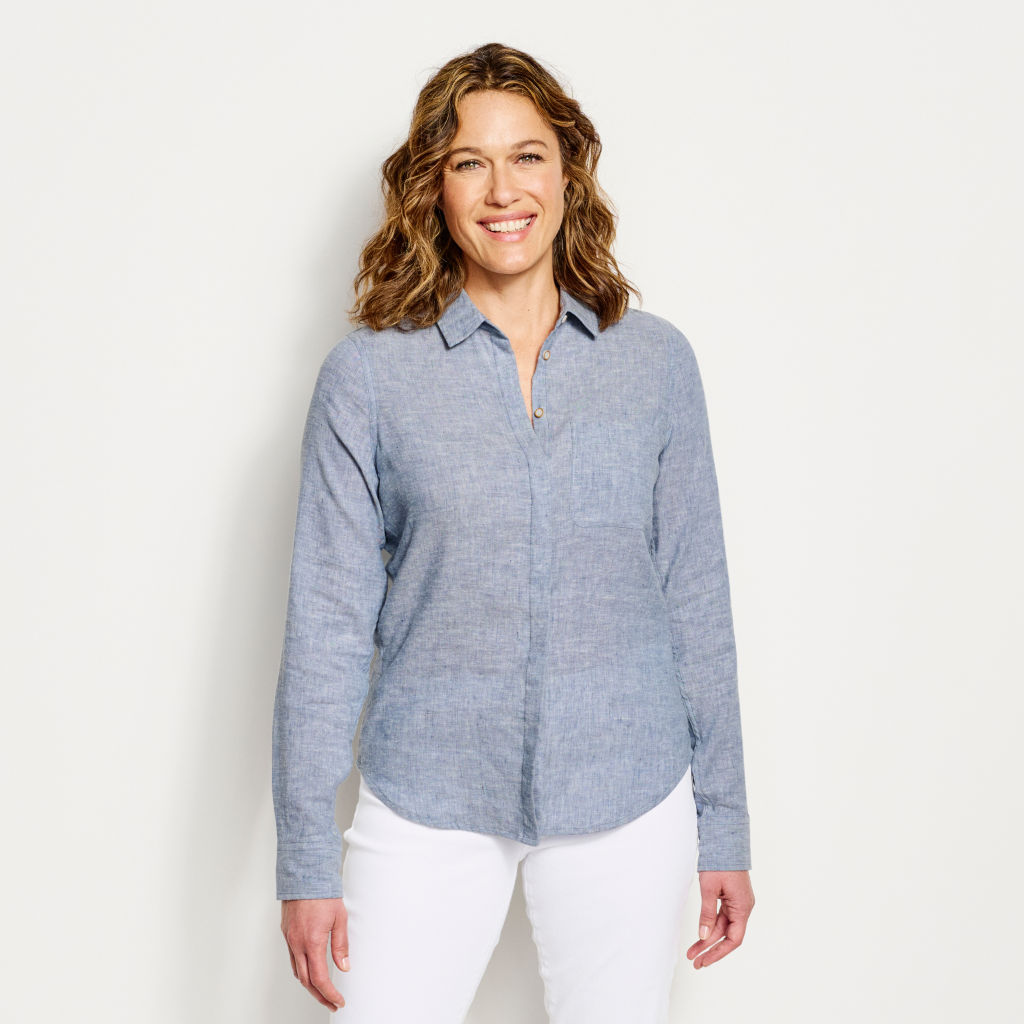 Women's Performance Linen Long-Sleeved Shirt