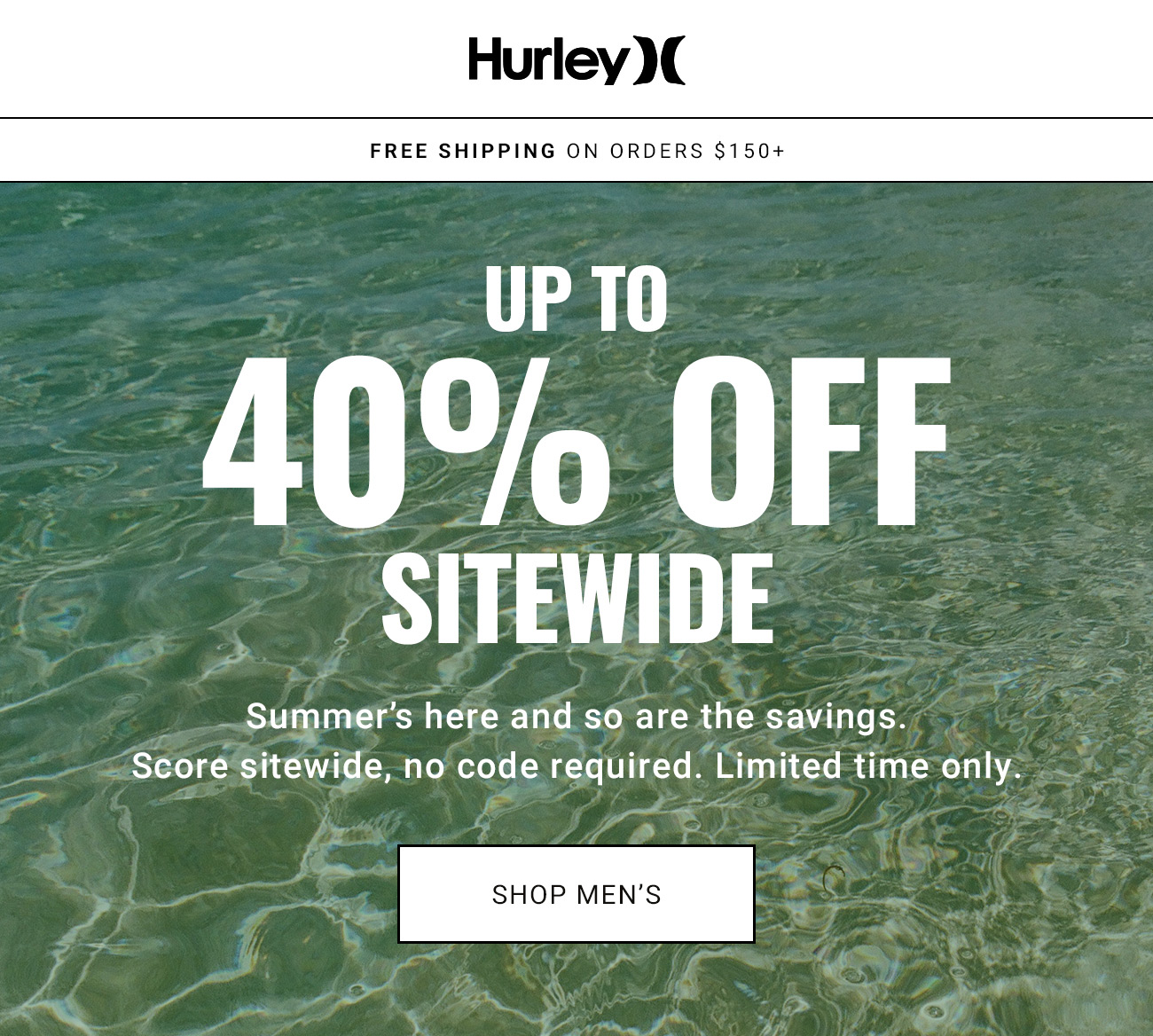 Hurley - 40% OFF Sitewide | Shop Men's