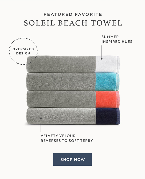 Shop Soleil Beach Towel