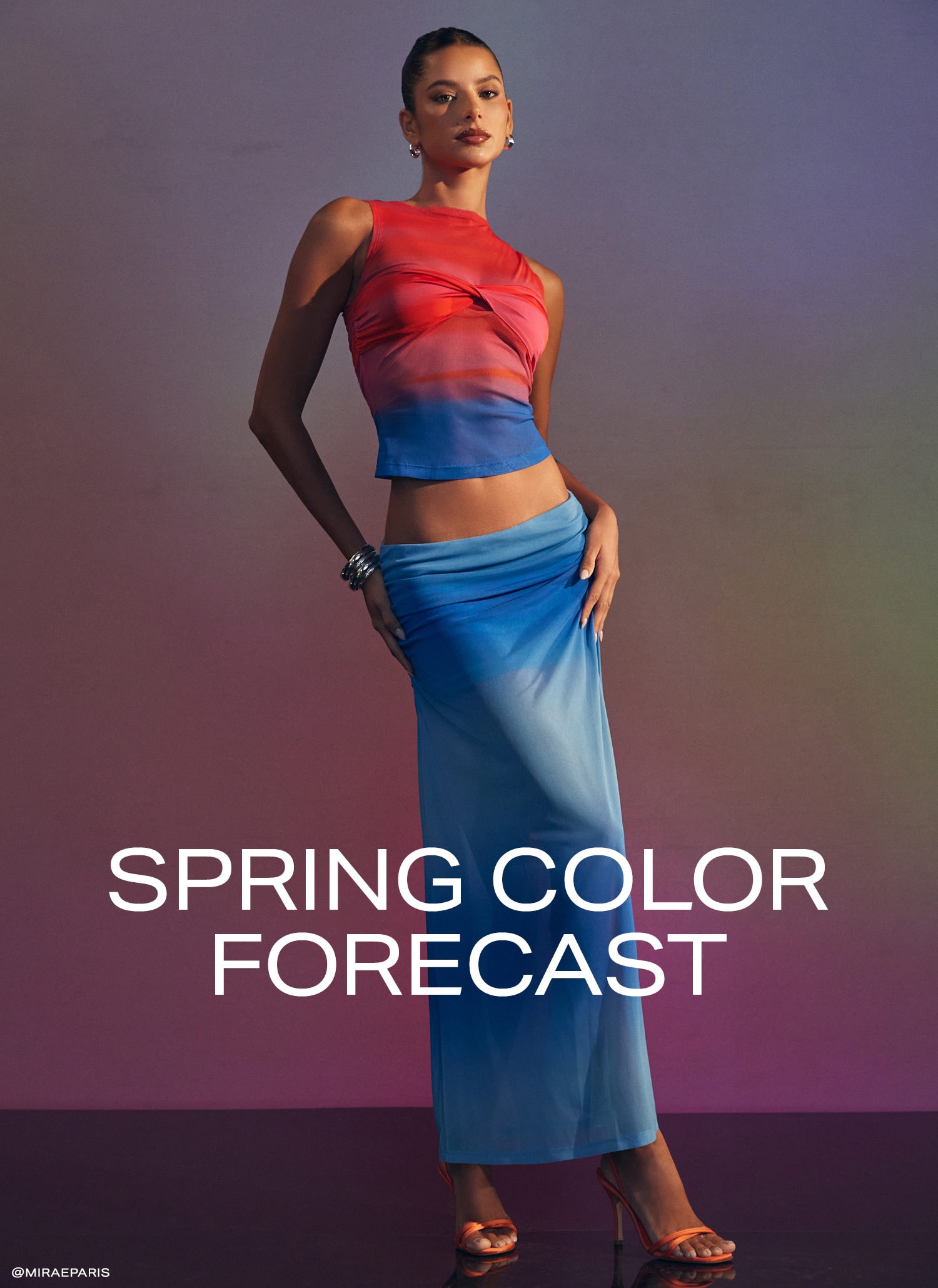 Spring Color Forecast. It looks like pretty pinks, bright greens & more sweet shades are heading your way. Shop the Edit