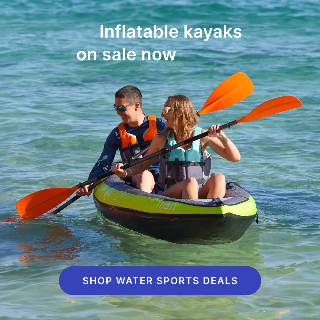 Inflatable kayaks on sale now!