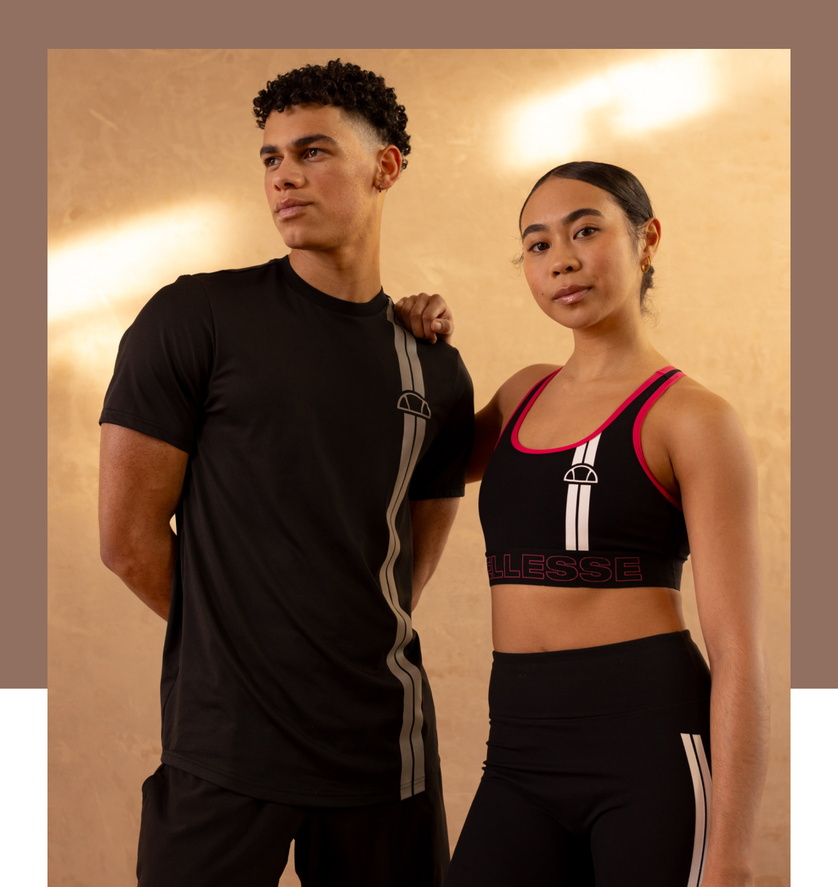 Models wearing Fitness Wear