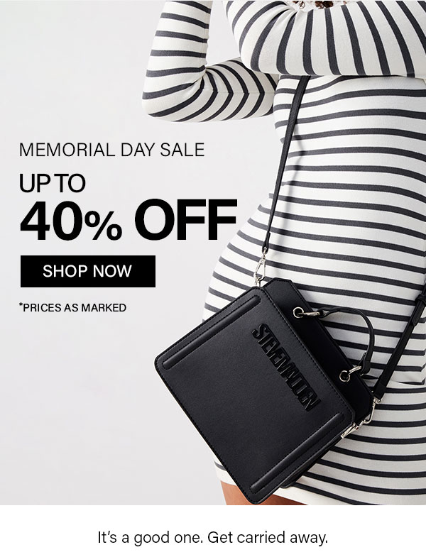 Memorial Day Sale Up To 40% Off