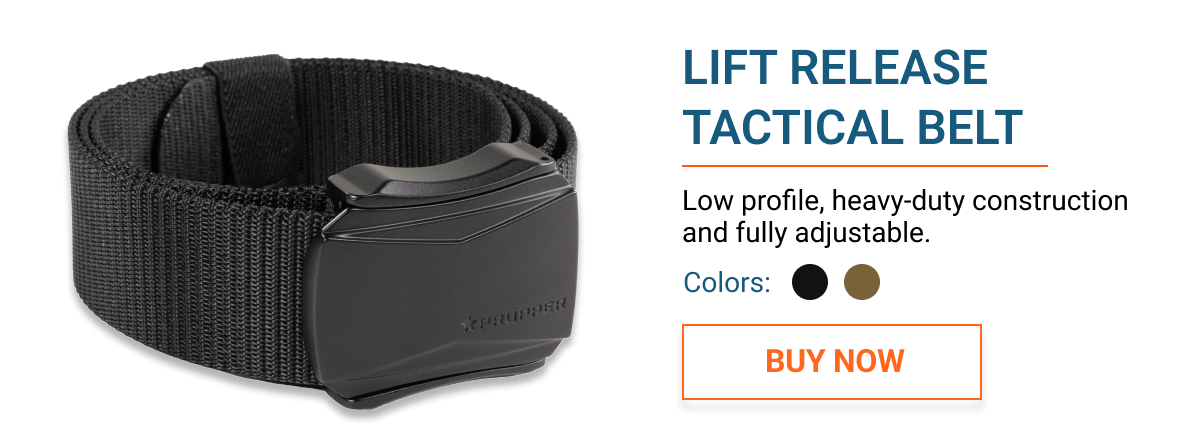 Lift Release Tactical Belt