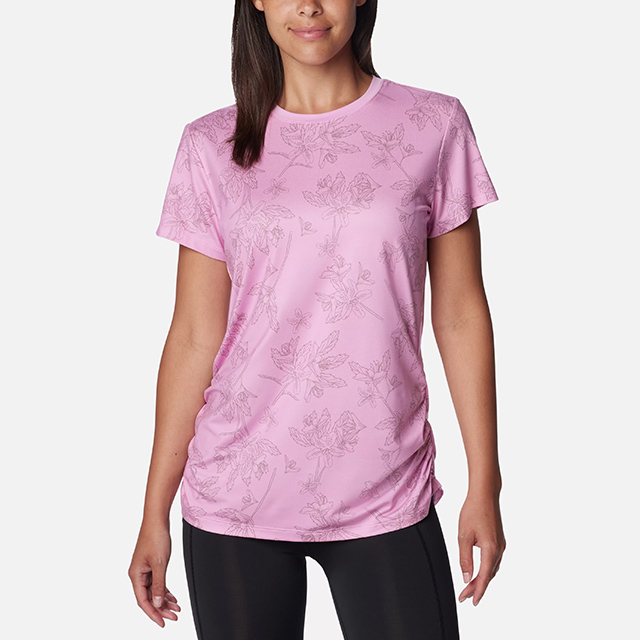 Women's pink sun shirt