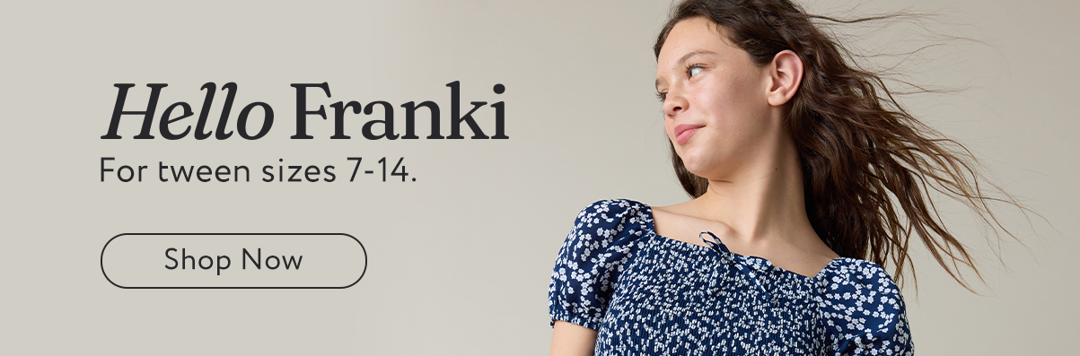 shop franki by francescas- fashion for girls 7-14