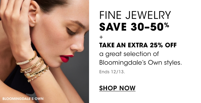 Fine Jewelry: Save 30-50%