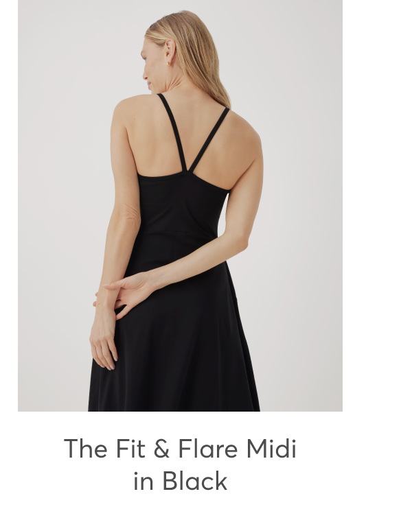 The Fit & Flare in Black