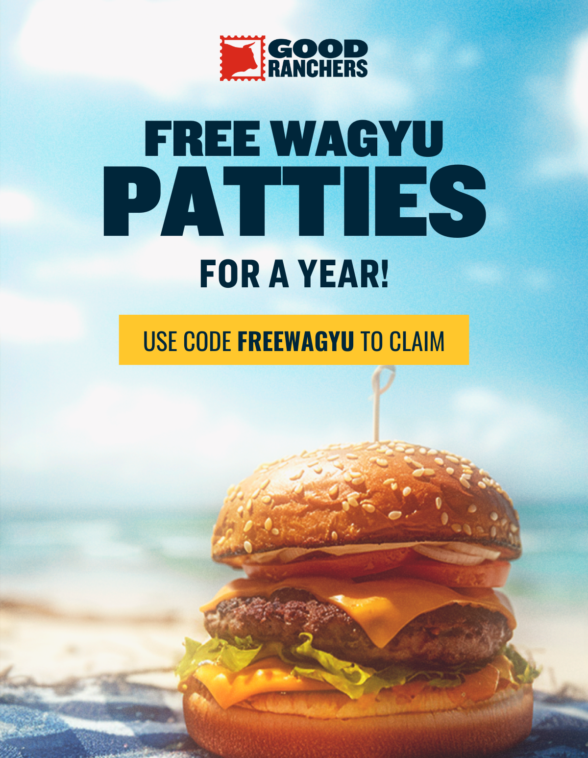 Free Wagyu patties