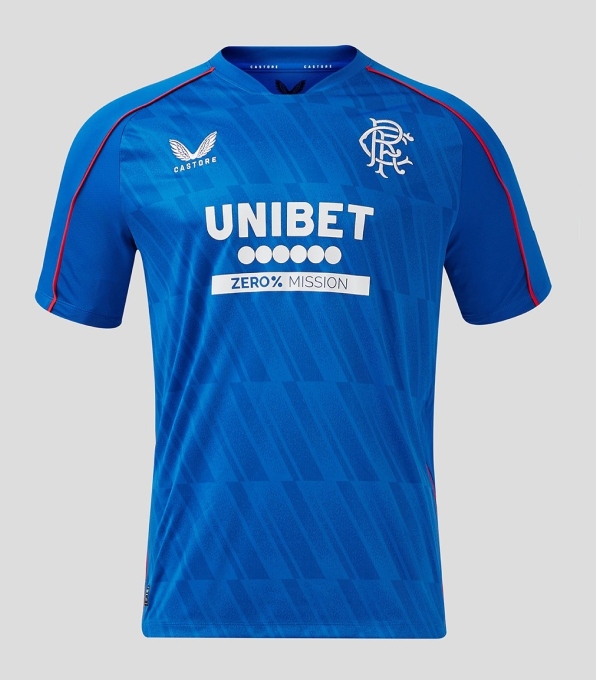 Castore Rangers Home Shirt 2024 2025 Adults