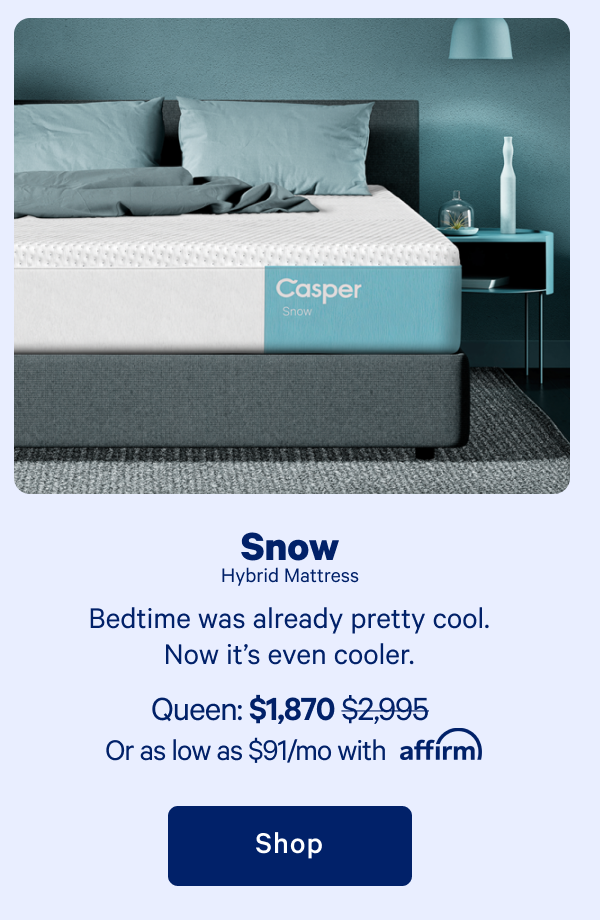 Snow Hybrid Mattress >> Shop now >>