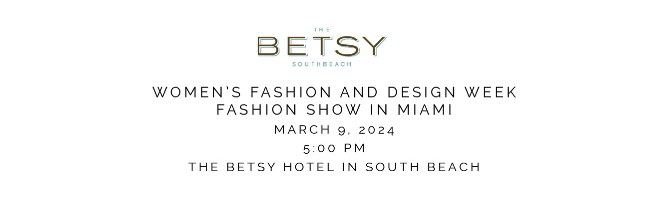 Women's Fashion and Design Week Fashion Show in Miami