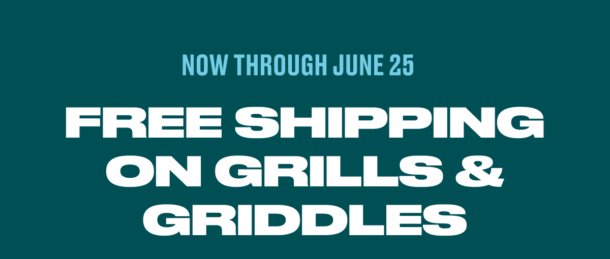 Free Shipping On Grills & Griddles