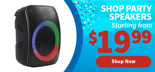 Shop Party Speakers Starting from $19.99. Shop Now