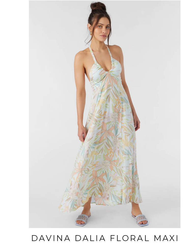 Davina Dalia Floral Maxi